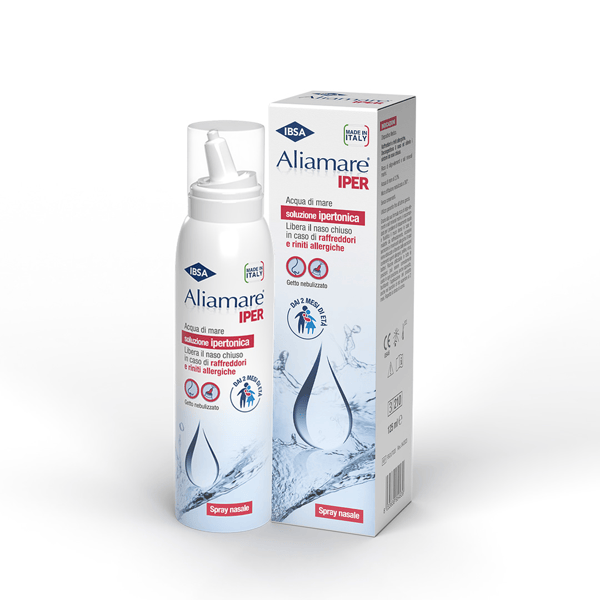 Aliamare Iper Spray Nasale Soluzione Ipertonica 125 ml