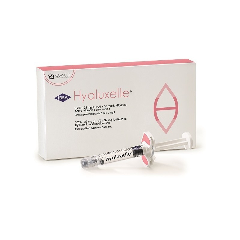 HYALUXELLE 3,2% 32+32 SIR 2ML — confronto prezzi