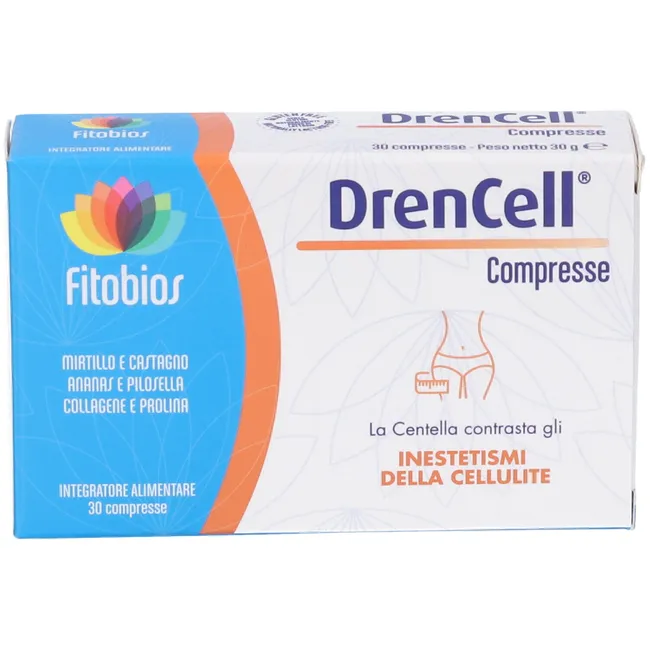 Fitobios Dren Cell Integratore 30 Compresse