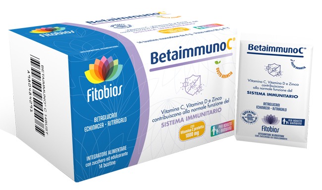 Betaimmuno C Integratore Per Le Difese Dell'organismo 14 Bustine — confronto prezzi