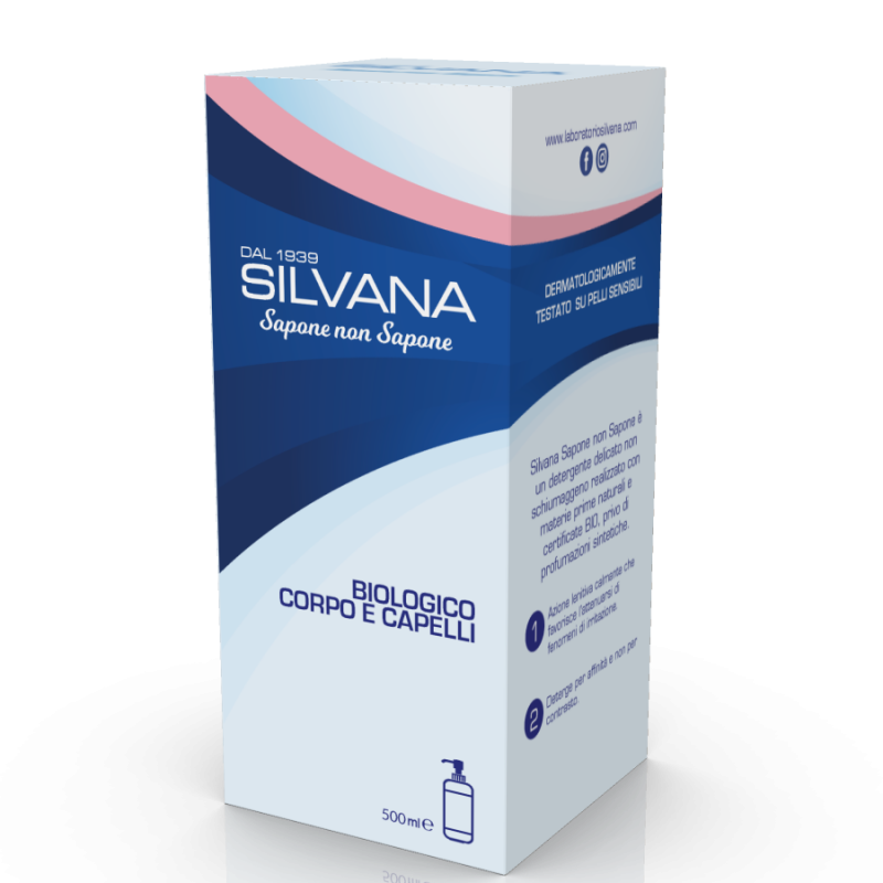 Silvana Bagnoschiuma Delicato Corpo E Capelli Fragranza Coccole 500ml