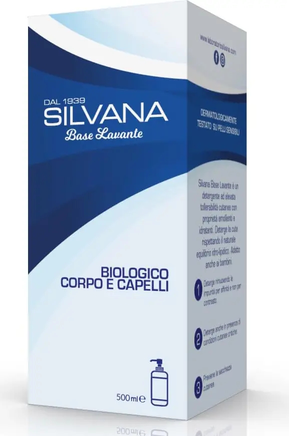 Silvana Base Lavante Detergente Biologico Corpo E Capelli 500ml — confronto prezzi