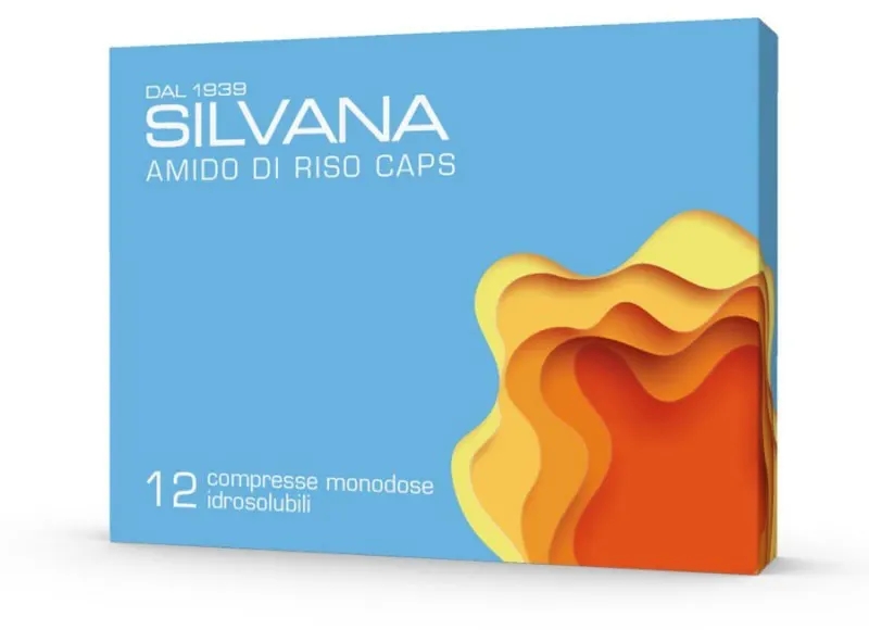Silvana Allegria Di Amido Di Riso Caps 12 Compresse Monodose Idrosolubili