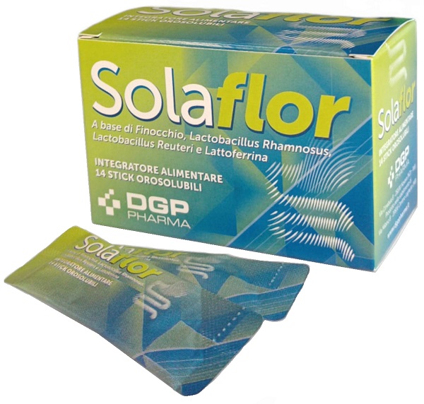 Solaflor Integratore Per Il Benessere Intestinale 14 Stick Orosolubili