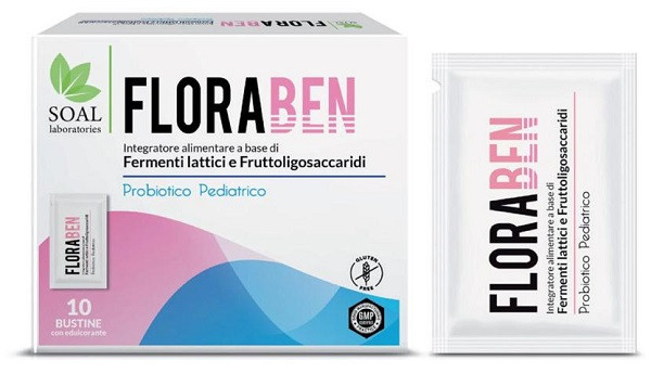 FLORABEN PEDIATRICO 10BUST