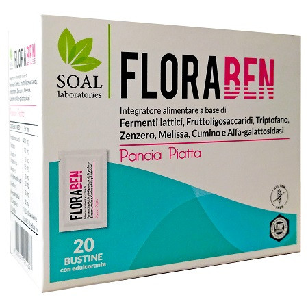 Floraben pancia piatta 20 bustine — confronto prezzi
