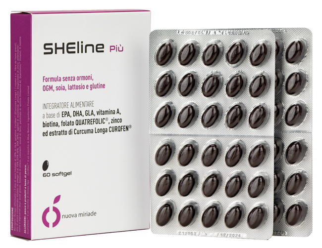 Sheline Più Donna Integratore Antiossidante Per Il Benessere Femminile 60 Softgel — confronto prezzi