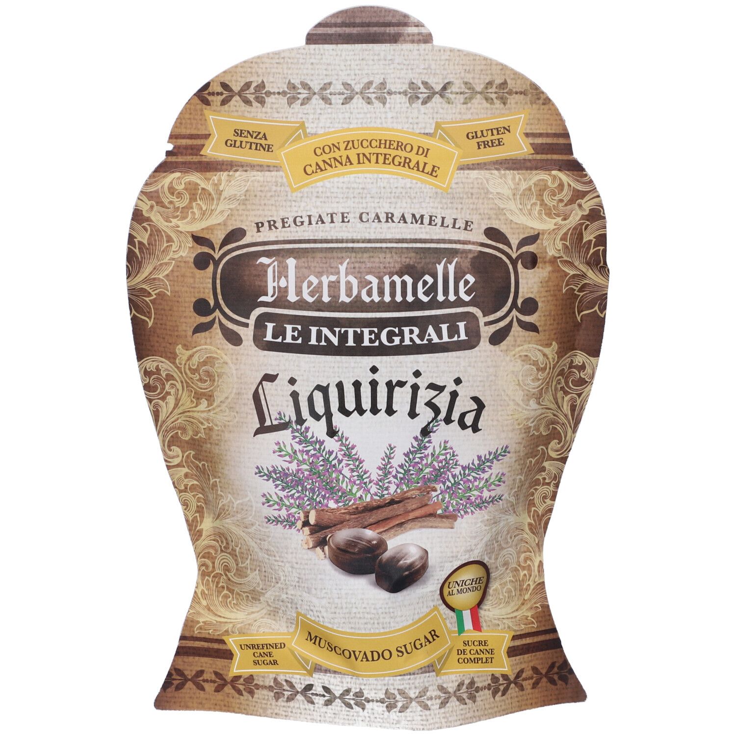 Herbamelle Le Integrali Liquirizia Caramelle 75 g — confronto prezzi