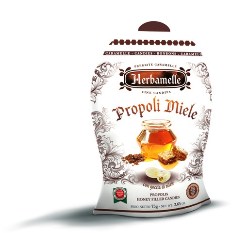herbamelle caramelle miele propoli 75 g