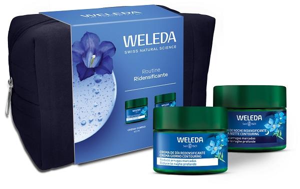 Weleda Cofanetto Routine Ridensificante Viso con Crema Giorno 40 ml + Crema Notte 40 ml + Pochette in Regalo