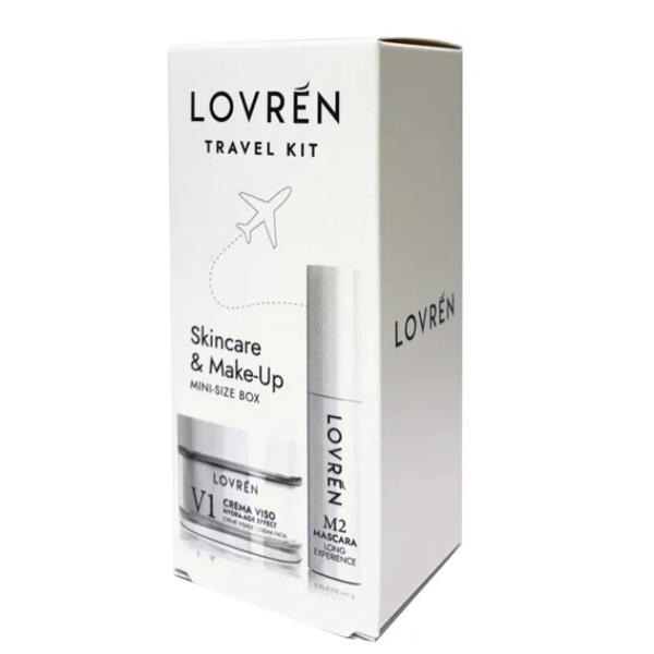 Lovren mini-size box white m2 mascara mini + v1 crema viso mini