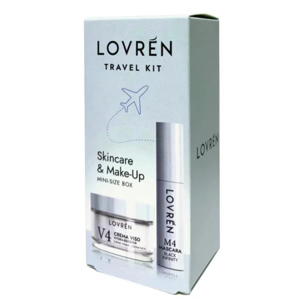 Lovren Kit Bellezza Mini Mascara Nero M4 5ml e Crema Viso V4 15ml