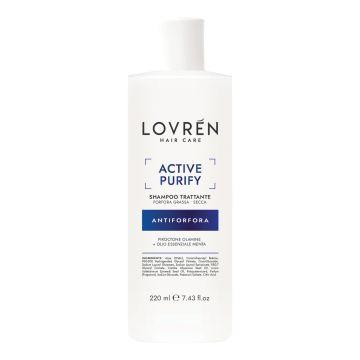 Lovrén Hair Care Active Purify 220 ml Shampoo Trattante Anti-forfora
