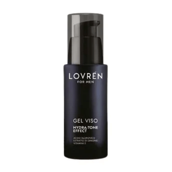 Lovren For Men Gel Viso Hydra-Tone Effect 30 Ml Azione Idratante e Rimpolpante