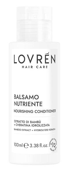 Lovren Hair Care Balsamo Capelli 100 ml Nutriente Rinforzante Per Capelli Spessi e Ribelli