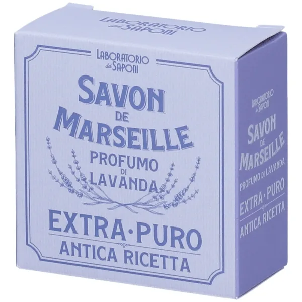 Laboratorio dei Saponi Sapone di Marsiglia Profumo di Lavanda Saponetta 100 gr