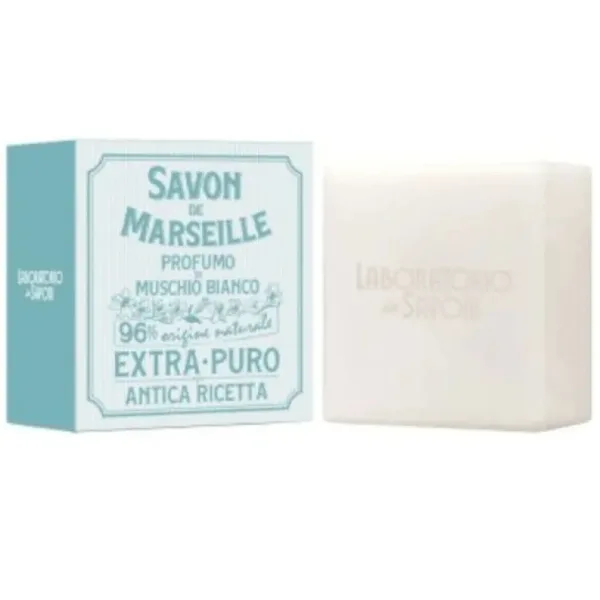 Laboratorio dei Saponi Saponetta di Marsiglia Profumo Muschio Bianco