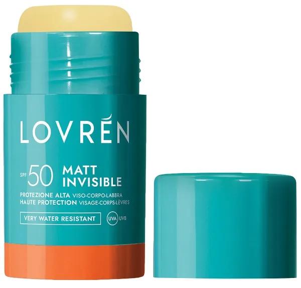 Lovren Sun Stick Solare Viso Matt Invisible SPF50+ 15 g