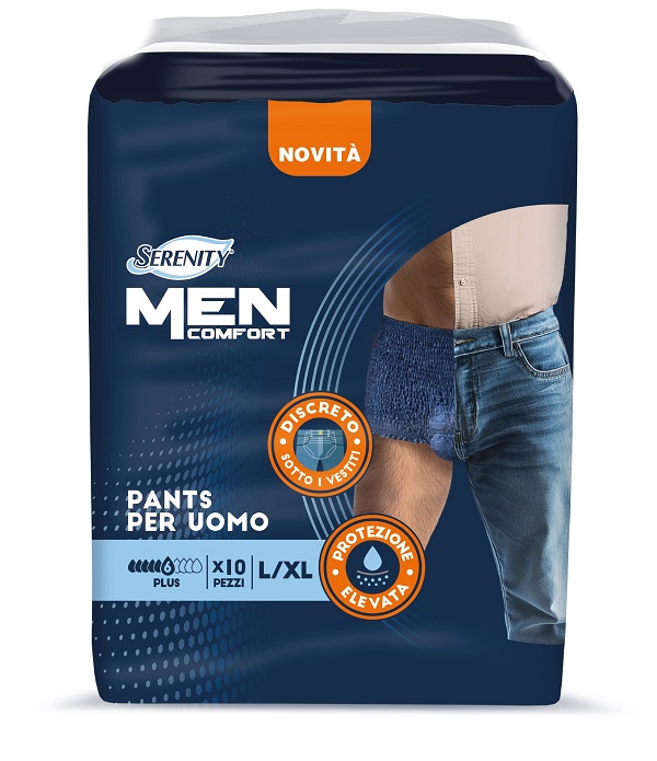 Serenity Men Comfort Plus Pants Per Uomo Misura L/xl 10 Pezzi