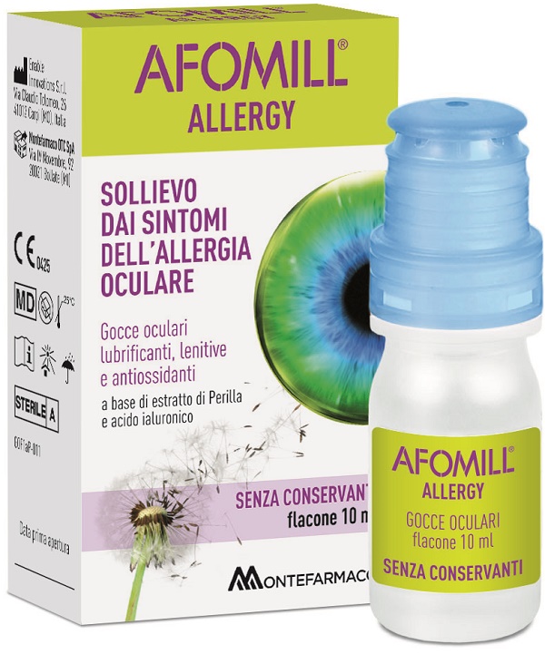 Afomill allergy gocce oculari 10 ml — confronto prezzi