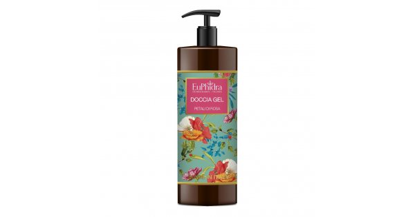 Euphidra Doccia Gel Petali Di Rosa Detergente Corpo Profumato 400 ml
