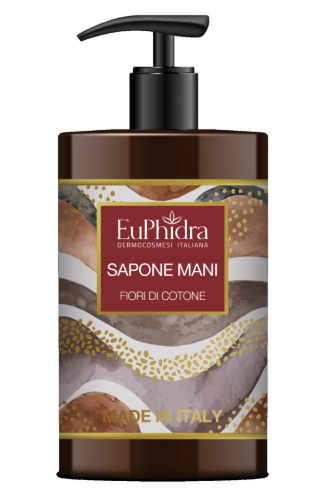 EuPhidra Sapone Mani Fiori di Cotone 300 ml liquido