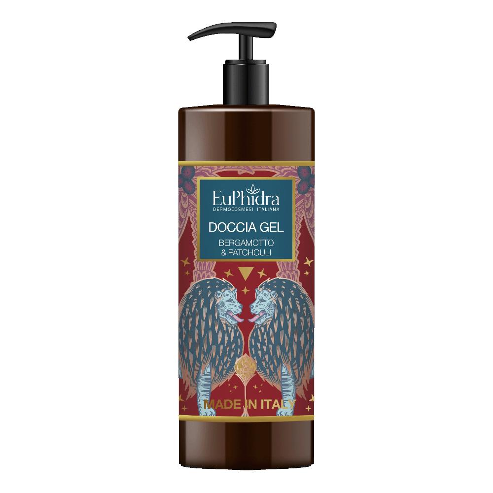 Euphidra Doccia Gel Bergamotto & Patchouli Detergente Corpo Profumato 400 ml