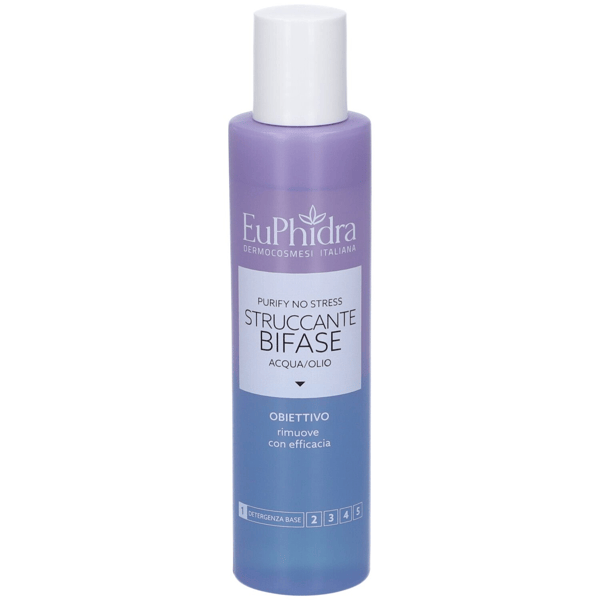 Euphidra Struccante Bifase Purify No Stress 150 ml Detergente