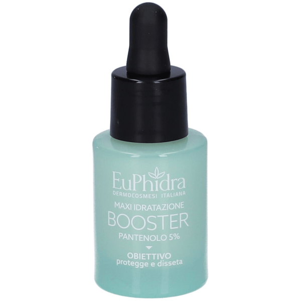Euphidra Maxi Idratazione Booster Pantenolo 15 ml Lenitivo e Riparatore Pelle Secca