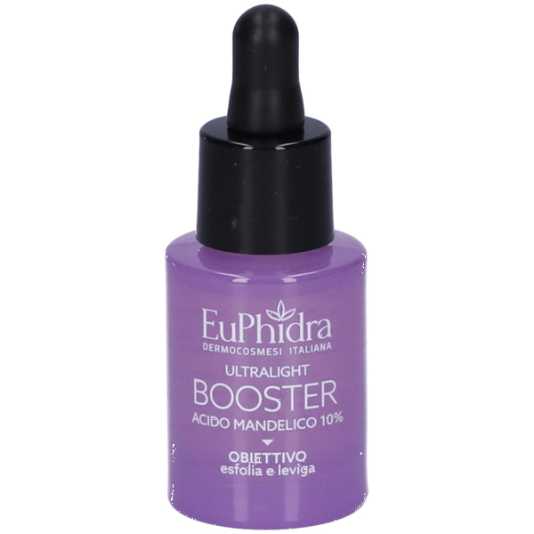 Euphidra UltraLight Booster Mandel 15 ml Esfolia Delicatamente e Uniforma Carnagione