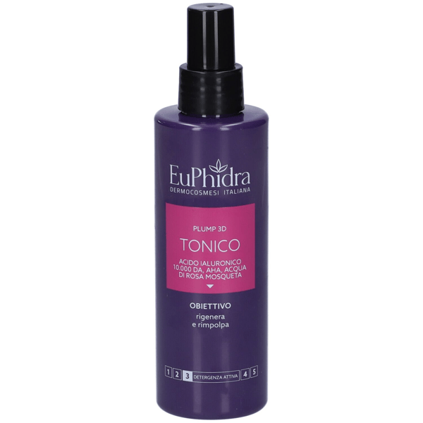 Euphidra Plump 3d Tonico Acido Ialuronico 200 ml Make up