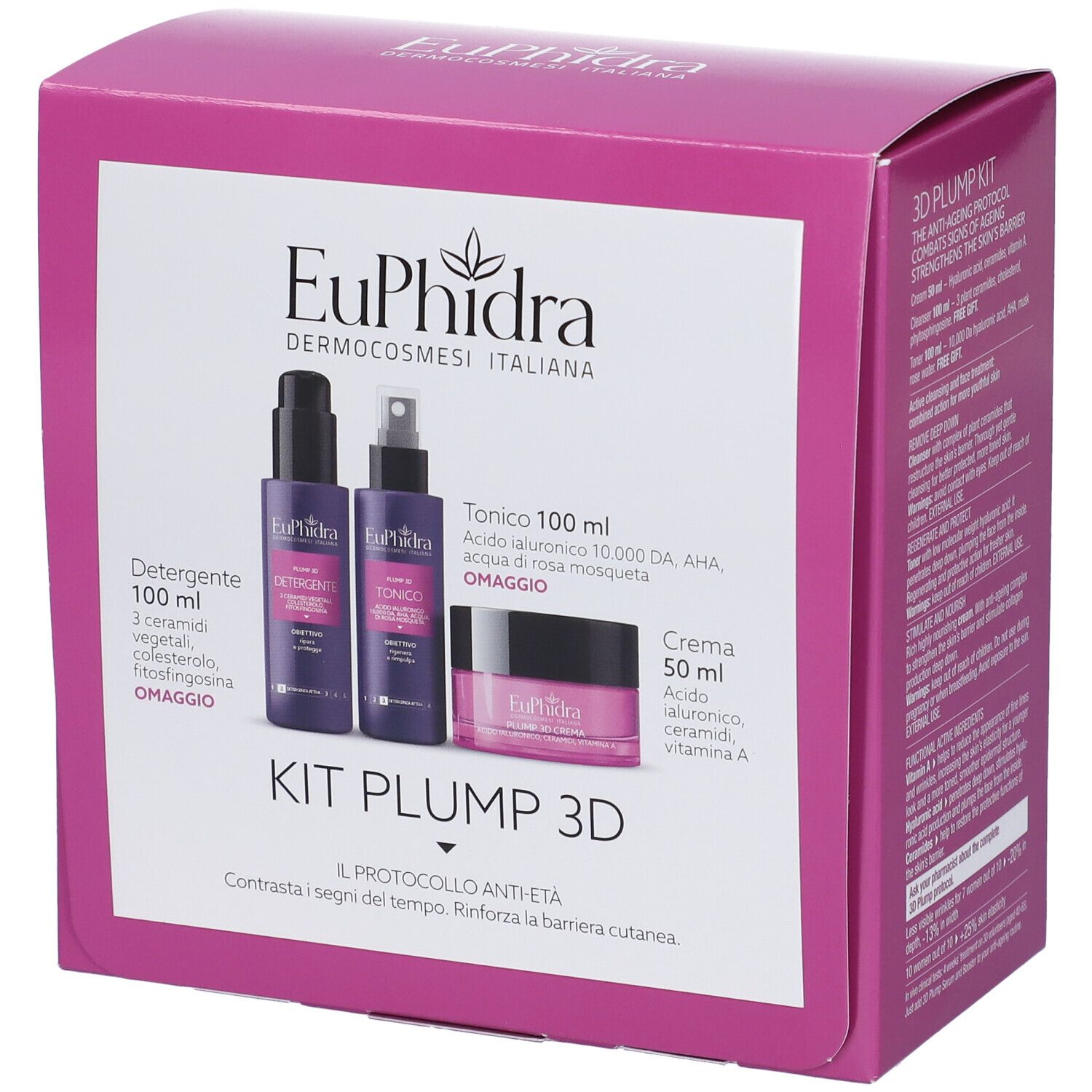 EuPhidra Kit Plump 3D 1 pz Set