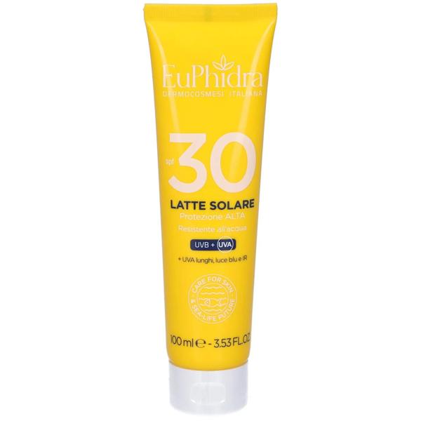 Euphidra Latte Solare Spf 30 Protezione Alta Corpo Travel Size 100 ml