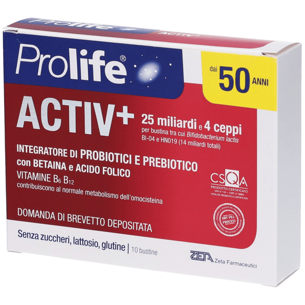 Prolife Activ Integratore Di Fermenti Lattici Vivi 10 Bustine