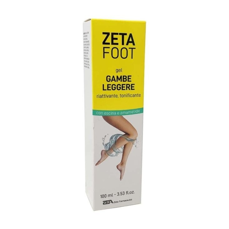 Zetafoot Gel Gambe Leggere 150 ml Sollievo Pesantezza e Microcircolo Attivo