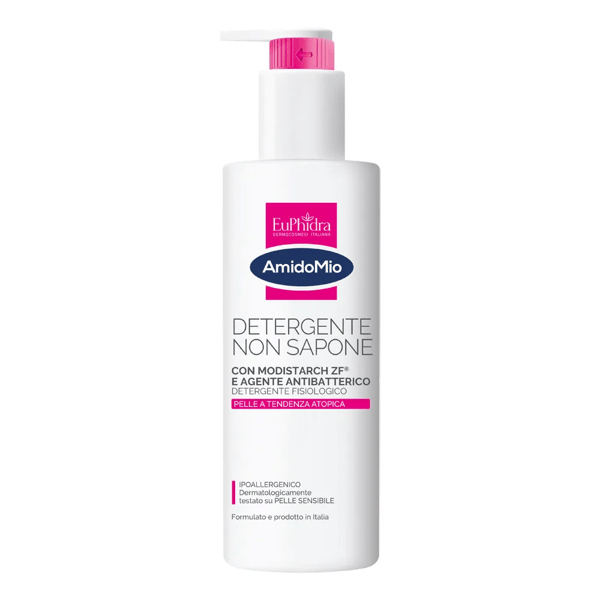 Euphidra Amido Mio Detergente Non Sapone Viso e Corpo 400 ml