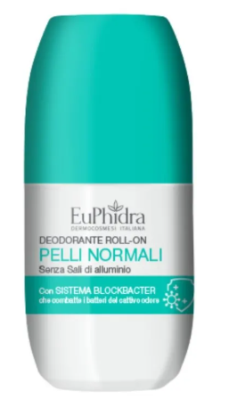 Euphidra Deodorante Roll-on 50ml per Pelli Normali Senza Sali Alluminio — confronto prezzi