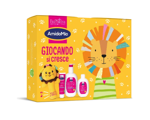 Euphidra Amido Mio Giocando Si Cresce Cofanetto Igiene Bambino Con 3 Prodotti + Sonaglio Multisensoriale — confronto prezzi