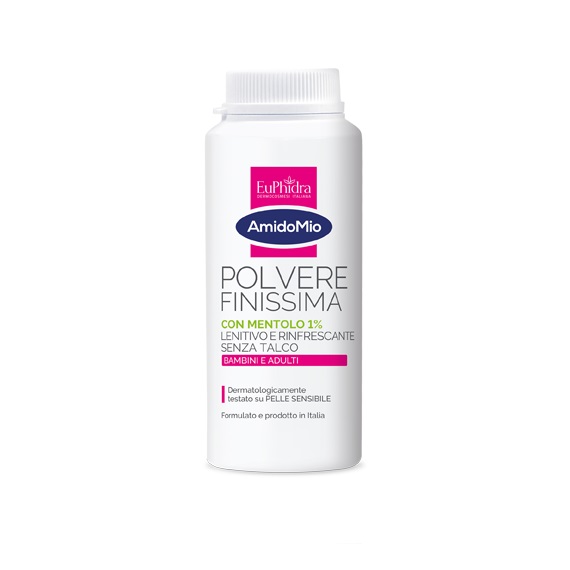 EuPhidra AmidoMio Polvere Finissima con Mentolo Lenitiva 125 g — confronto prezzi