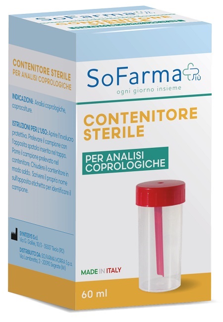 Raccoglitore feci sofarmapiu' 60 ml