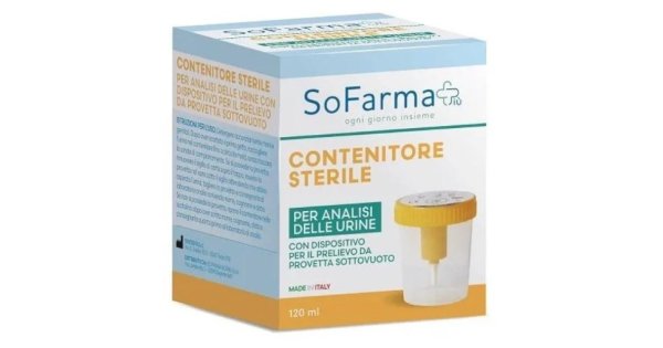 Contenitore urina + provetta sofarmapiu'