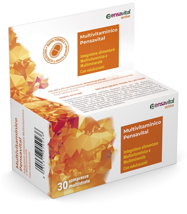 Pensa Pharma Pensavital - Multivitaminico Integratore Alimentare, 30 Compresse