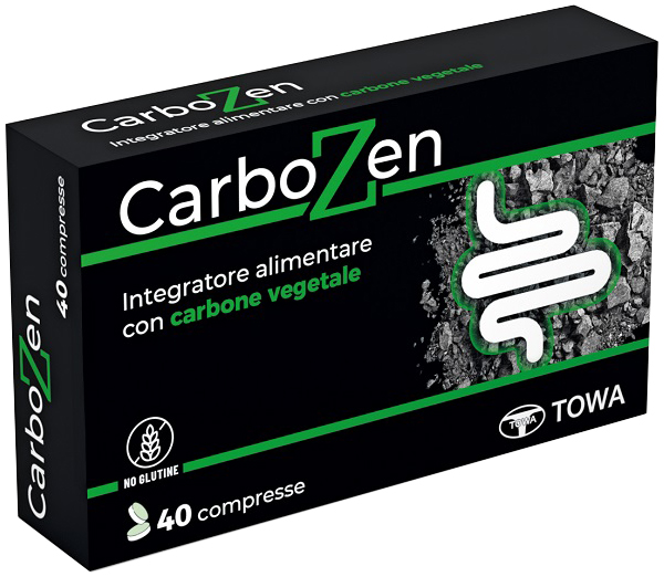 Carbozen Integratore Per Il Gonfiore Intestinale 40 Compresse