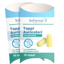 Sofarmapiu' Tappi Auricolari 10 pz per le orecchie