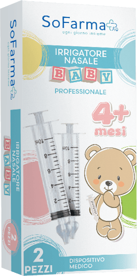 Sofarmapiù Irrigatore Nasale Baby 2 Pezzi