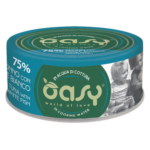 Oasy Gatto More Love In Lattina Adulto Tonno &amp; Sogliola 70 Gr