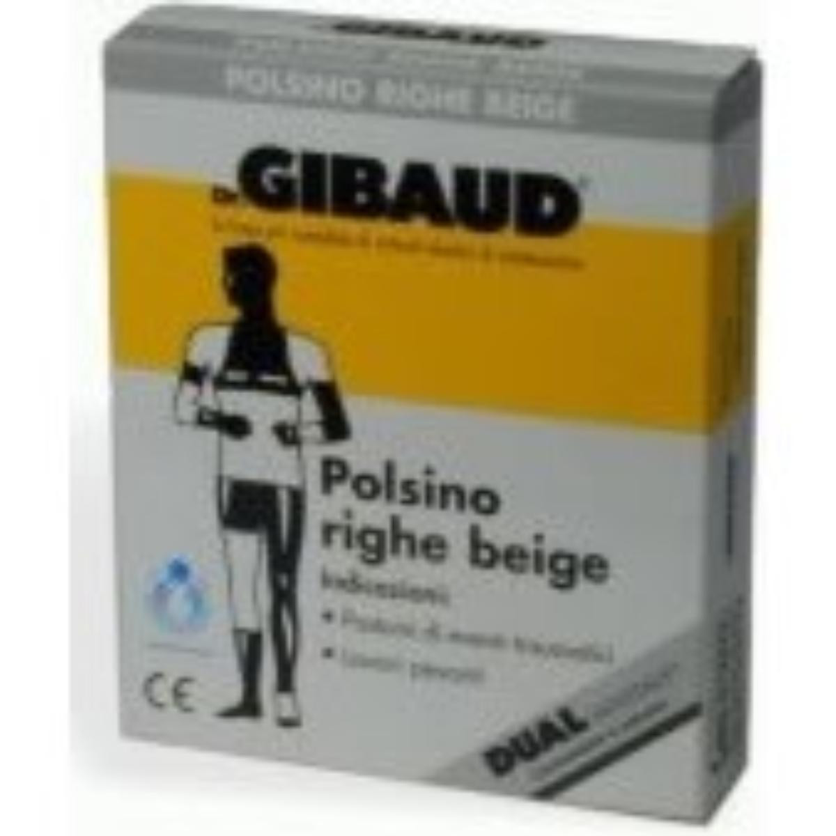 Dr. Gibaud Polisno Righe Beige Postumi Traumi 6 cm Taglia 2