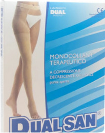 Dualsan Monocollant Terapeutico Sinistro 15-21mmhg Punta Aperta Taglia 2 — confronto prezzi