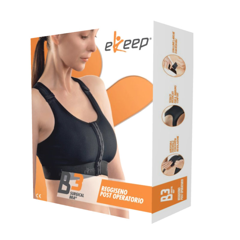 Ekeep B3 Surgical Bra Reggiseno Postoperatorio Bianco Taglia 02 — confronto prezzi