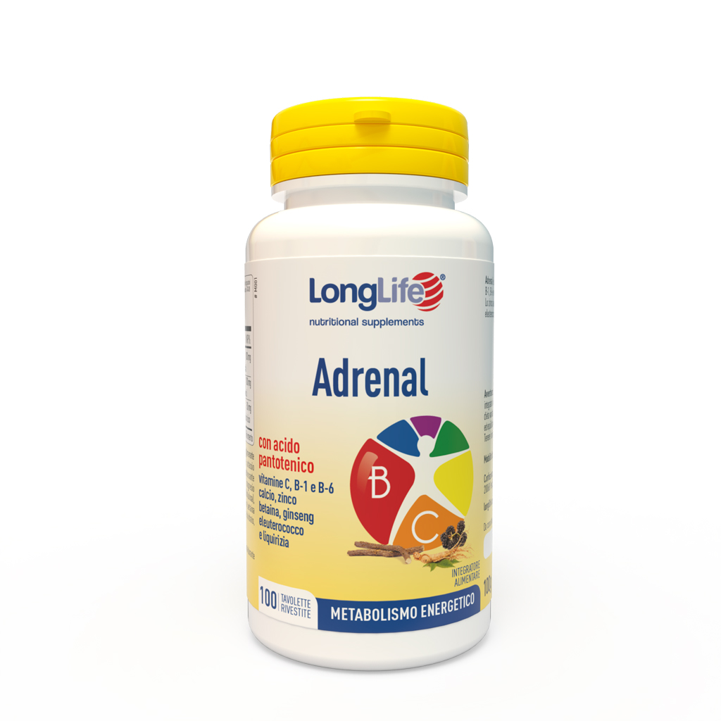 Adrenal Integratore Ad Azione Tonica 100 Tavolette